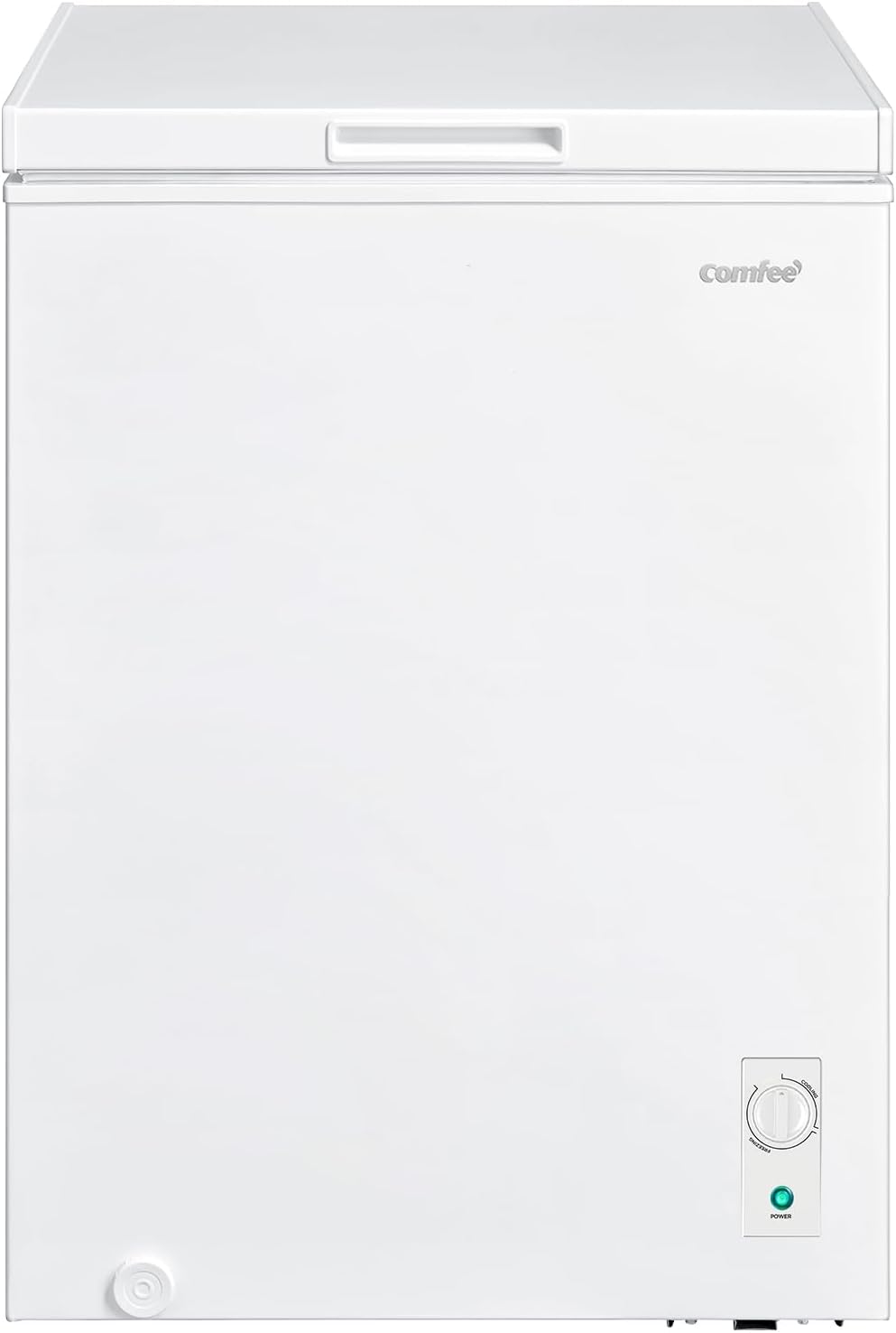 COMFEE' RCC102WH2UK(E) 99L Freestanding Chest Freezer, with Freezing and Refrigeration Conversion