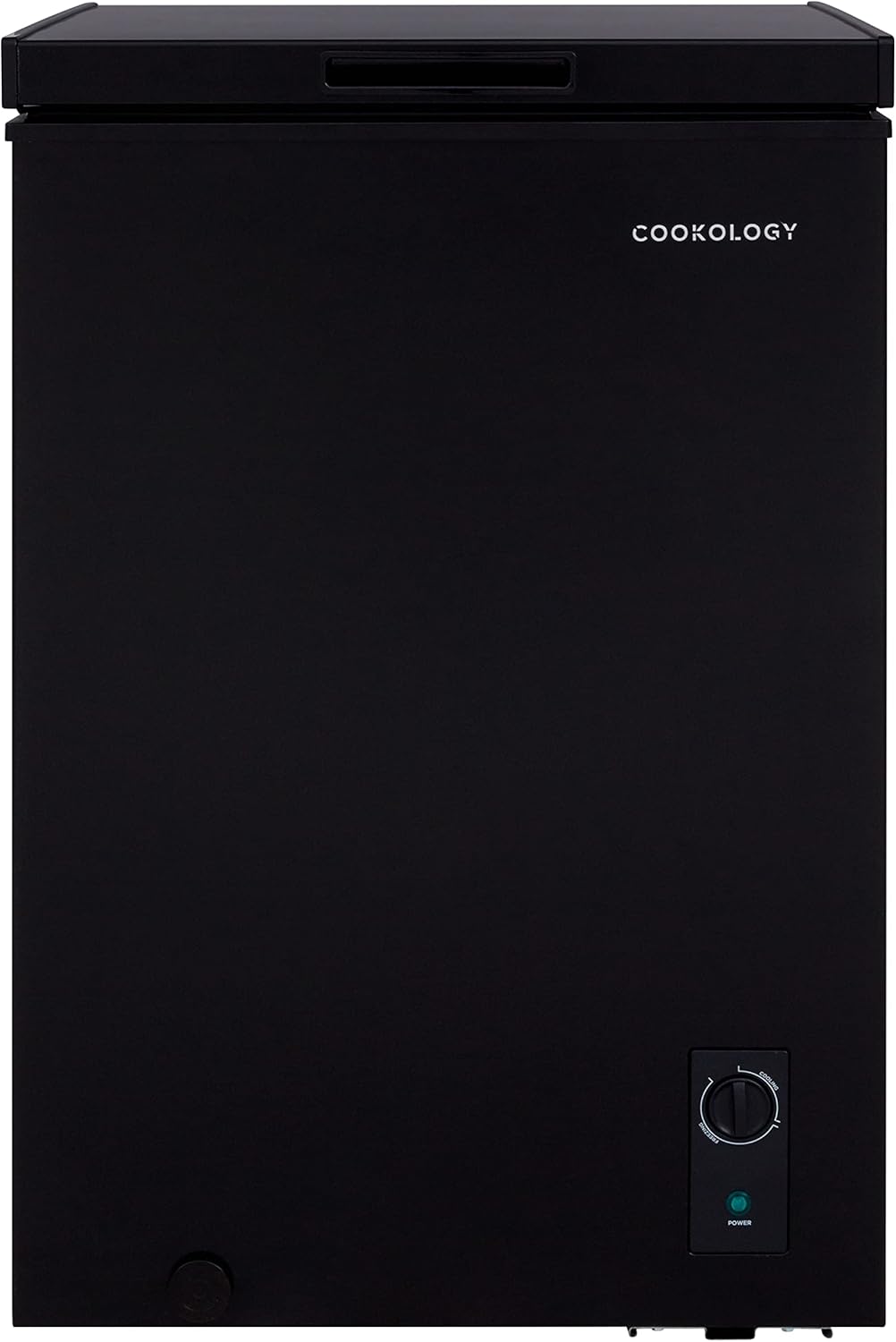 Cookology CCFZ99BK Freestanding Chest Freezer in Black - 99 Litre Capacity - For Kitchens